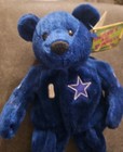 1999 Salvino s Nfl Bammers Troy Aikman Beanie Baby Dallas Cowboys Nm-mint