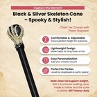 Voodoo Skeleton Hand Eyeball Wizard Staff Witch Stick Cosplay Adult Costume Prop