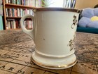 Antique Dentist Occupational Shaving Mug Gold Teeth Dr  D c  Mullen Pittsburgh