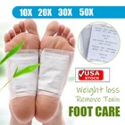 100 50 Pcs Detox Foot Pads Detoxify Patch Toxins Keep Fit Health Care Cleansing