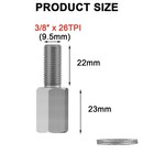 2pcs Upgraded Bicycle Axle Extenders 304 Stainless Steel Stabilizer Extension   