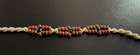 Lot Of 3 Vintage Necklaces - Macrame  Beads  Butterfly