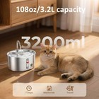 Cat Fountain 3 2l Large Capacity  Ultra Quiet 18db Water Dispenser  Enabled M   