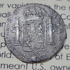 1783 Mo Mexico Silver 8 Reales El Cazador Shipwreck W  Coa Nice  m326