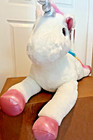 New Aurora 27  Rainbow Unicorn Plush Stuffed Animal Toy