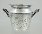 Fine Antique Silver Plated Toothpick Holder American 19 Century  pick Me Out 