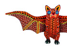 Oaxacan Wood Carving Lauro Ramirez Bat Mexican Folk Art Alebrije Oaxaca Mexico