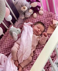 Reborn Baby Dolls Silicone Full Body Girl 20 Inch Waterproof Anatomically Correc
