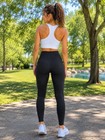 Empetua By Shapermint Women s Size Large Black High Waisted Shaping Leggings
