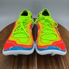 Nike Free Flyknit 5 0 Shoes Mens 13 Electric Rainbow Running Sneakers One Insole