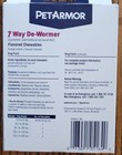 7 Way De-wormer For Dogs  Oral Treatment For Tapeworm  Roundworm   Hookworms New