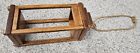 Homemade Lantern Style Plant Or Candle Holder made Of Solid Red Oak 