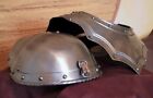 Medieval Knight Armor Pair Of Pauldrons   Gorget Shoulder Larp Armor Replica