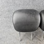 2011-2017 Infiniti Qx56 Qx80 Rear 2nd Row Seat Headrests Black Leather Set Of 2
