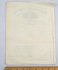 1876 United States Civil War Pension Certificate Co  F 89th New York Volunteers