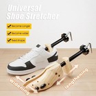2-way Wooden Adjustable Shoe Stretcher Expander Men Women Boot Size Us 5-13