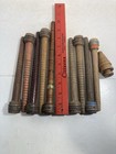 Bobbins Spools Wood Industrial Style 3 -10  Spindles Vtg Wooden Quills Lot-10 