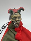 Vintage Creepy Evil Jester Clown Marionette Puppet Halloween Decor Prop