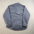 Vtg Flannel Lined Barn Chore Shirt Jacket Shacket Ll Bean Mens Medium Great Fade