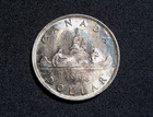 Canada 1936 King George V Silver Dollar   Toned Mint-state Emperor Of The North