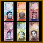 Venezuela 2 -100 000 Bolivares   2-500 Soberano  21 Pcs Full Set  2007-2018 Unc