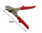 V Notch Pliers  Urethane Nozzle Cutter  V-notch  Thumb Lock 3 4  X 7 16 