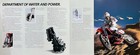1985 Honda Cr125r Cr250r Cr500r 8-page Glossy Sales Brochure-literature Nos