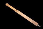 Native American Hand Carved Wooden Pipe Stem  Elk  Turtle   Buffalo Effegy Stem 
