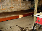 12 Ft Antique Vintage Wood Work Table Workbench Approx  12 x31 x40  Please Read