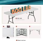 Folding Table  Half Portable Folding Picnic Table For Camping Parties   Events