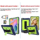 For Samsung Galaxy Tab S6 Lite 10 4  A 10 1  Heavy Duty Rugged Case Stand Cover