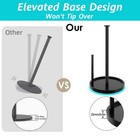 Paper Towel Holder Countertop  Standing Paper Roll Holder With Anti Slip Weighte
