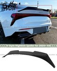 For 2025  Kia K5 Optima Gloss Black V Style Highkick Duckbill Trunk Spoiler Wing