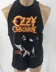 Ozzy Osbourne Diary Of A Madman Rock Cut Off T-shirt L Black Sabbath       