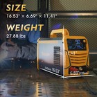 200a Ac dc Tig Welder With Pulse 110v 220v Aluminum Welder Igbt Inverter 