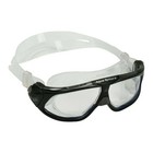 New Aquasphere Seal 2 0 Swim Mask  Black   Grey clear Lens  Unisex  One Size