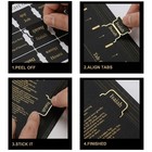 Gold Foil Bible Tabs - Index Tabs  Old   New Testament - Pretty And Easy To Use