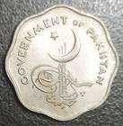 1953 Pakistan 1 Anna Au Unc Scarce Vintage Coin Km 14