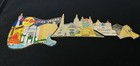 Hard Rock Caf   2006 View Of Las Vegas Skyline 3 Pin Box Puzzle Set With Case