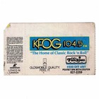 1989 Jefferson Airplane Ticket Stub Greek Theatre Berkeley 11 22 89 Kfog