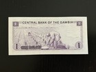 Gambia 1 Dalasis  1971-1987  Unc P-4a First Signature 