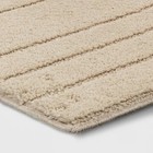 2 6 x3 8  Washable Uneven Blocks Accent Rug Tan - Threshold