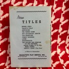 Vintage Acting Edition The Glass Menagerie By Tennessee Williams Drama Script