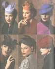 Vogue Accessory Ladies Vintage 1940 s Cap Fascinator Millinery Hats Sew Pattern