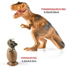 Dinosaur Toys - 20 Packs Dinosaur Figure Play Set With Educational Book  Toy    