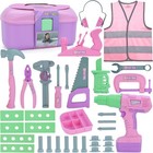 Kids Tool Set  31 Pcs Kids Tool Box Pretend Play Construction Toy With Electr   
