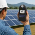 Ah-sol Solar Power Meter     High Precision Digital Solar Irradiance Meter For