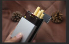 Portable Aluminum Alloy Cigarette Tobacco Case Pocket Box Holder Plastic Cover