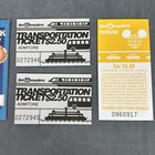 Vintage 1990 Walt Disney World Tickets One Day Transportation Ticket Parking Guc