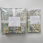 Pottery Barn Adriana Duvet King Cal King   Standard Sham Organic Cotton 350 Tc